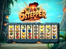 6 Stepper casino slot met jackpot